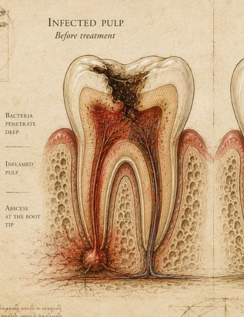 Save your tooth at Dentalis Singapore — gentle root canal therapy