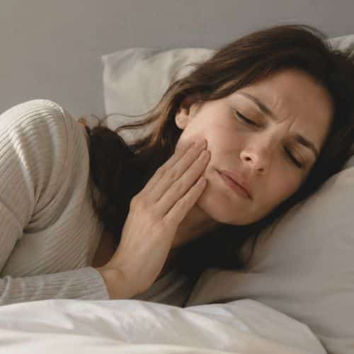 grinding teeth in sleep can cause jaw tiredness